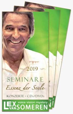 Seminar-Flyer mit Lex van Someren