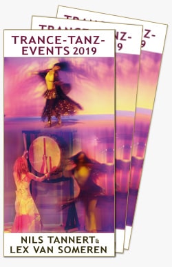 Trance-Tanz-Flyer, Events 2019 mit Lex van Someren und Nils Tannert