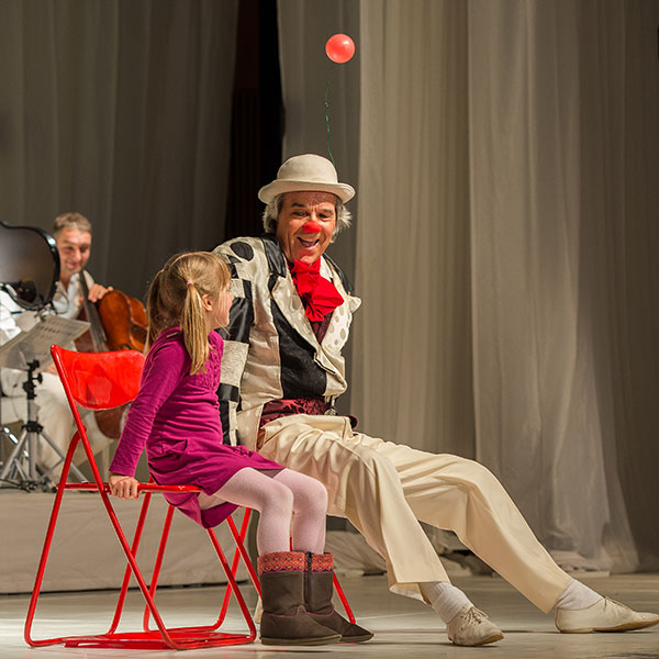 Clownbild mit Lex van Someren