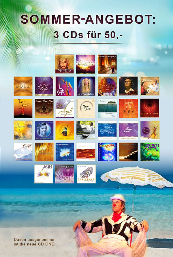 Sommerangebot - 3 CDs für 50 Euro